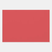 プレーンジャスパー日本のフカーレッドシェード3トーン ラッピングペーパーシート (正面3)