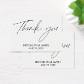 プレーンスクリプト結婚式の引き出物ラベル白 (デスク)