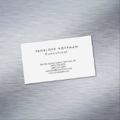 プレーンスタイリッシュシンプルプロフェッショナルクラス マグネット名刺 (インサイチュ)