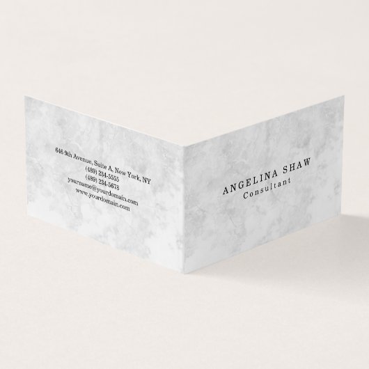 プレーンスタイリッシュシンプルプロフェッショナル 名刺 (外部)