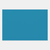 プレーンスターマンセルCGブルーシェード3トーン ラッピングペーパーシート (正面3)