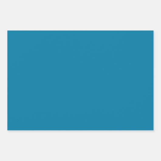 プレーンスターマンセルCGブルーシェード3トーン ラッピングペーパーシート (正面3)