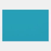 プレーンスターマンセルCGブルーシェード3トーン ラッピングペーパーシート (正面2)