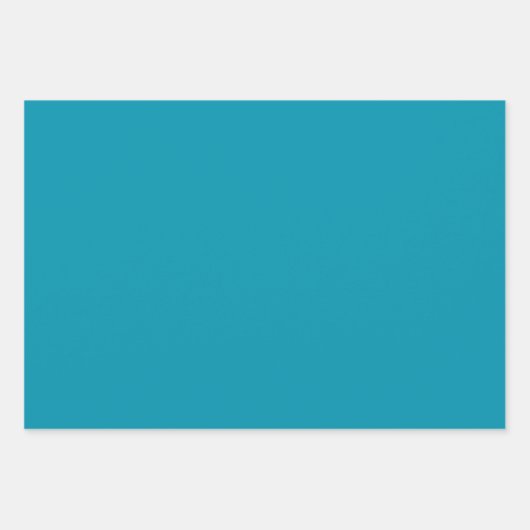 プレーンスターマンセルCGブルーシェード3トーン ラッピングペーパーシート (正面2)