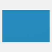 プレーンスターマンセルCGブルーシェード3トーン ラッピングペーパーシート (正面)