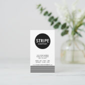 プレーンストライプ会社 名刺 (スタンド正面)