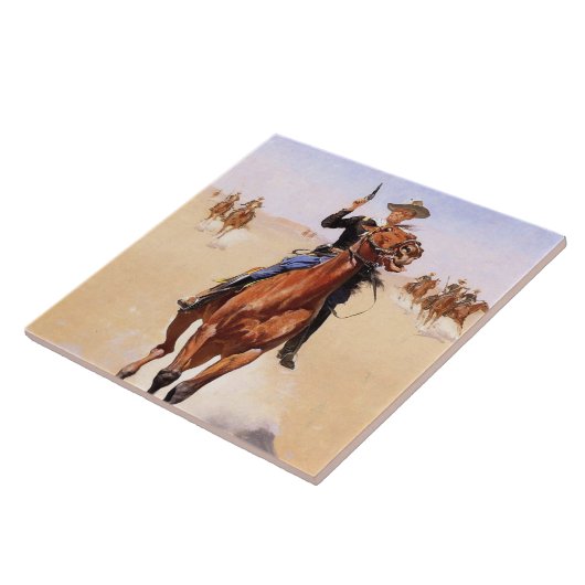 プレーンズのトルーパー(カウボーイホースライダー) タイル (側面)