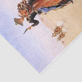 プレーンズのトルーパー（カウボーイホースライダー） 薄葉紙 (詳細)