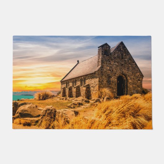 プレーンズフロアマットの古い古代教会 ドアマット (正面)