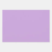 プレーンソープオーキッド藤パープルシェード3トーン ラッピングペーパーシート (正面3)