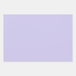 プレーンソープオーキッド藤パープルシェード3トーン ラッピングペーパーシート
