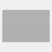 プレーンチャコールライトカーボングレーシェード3トーン ラッピングペーパーシート (正面3)