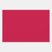 プレーンナショナルマンセルカロライナレッドシェード3トーン ラッピングペーパーシート (正面2)