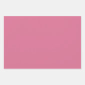 プレーンバラ淡い色のバイオレットピンクシェード3トーン ラッピングペーパーシート (正面2)