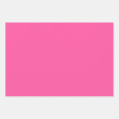 プレーンバラ淡い色のバイオレットピンクシェード3トーン ラッピングペーパーシート (正面)