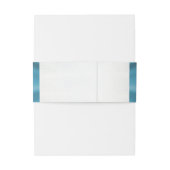 プレーンパステルブルーターコイズ結婚リボン 招待状ベリーバンド (裏面例)