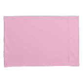 プレーンピンクの枕カバー 枕カバー (正面右)