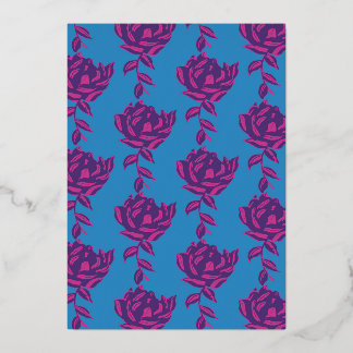 プレーンフローラ 箔招待状