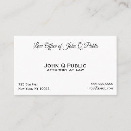 プレーンプロフェッショナルエレガント弁護士事務所 名刺