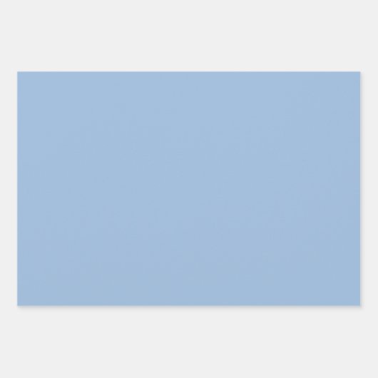 プレーンベビーカロライナ鋼ブルーシェード3トーン ラッピングペーパーシート (正面2)