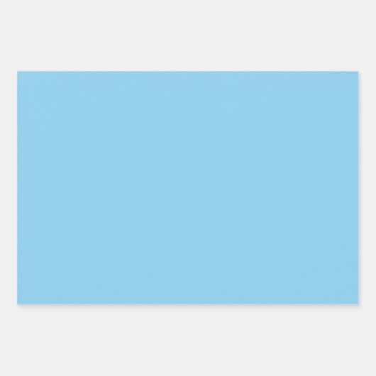 プレーンベビーカロライナ鋼ブルーシェード3トーン ラッピングペーパーシート (正面)