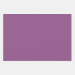 プレーンベリー明るい赤紫色バイオレットパープルシェード3トーン ラッピングペーパーシート