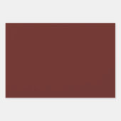 プレーンペルシャサングラレッドシェード3トーン ラッピングペーパーシート (正面3)