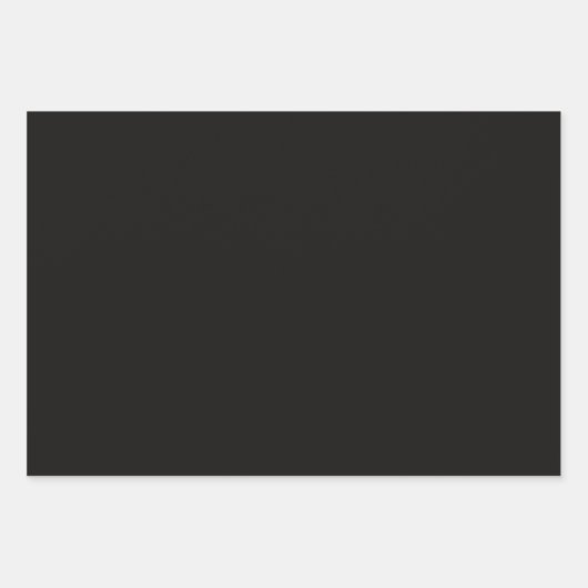 プレーンメタルスパイダースモークブラックシェード3トーン ラッピングペーパーシート (正面3)