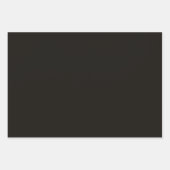 プレーンメタルスパイダースモークブラックシェード3トーン ラッピングペーパーシート (正面)