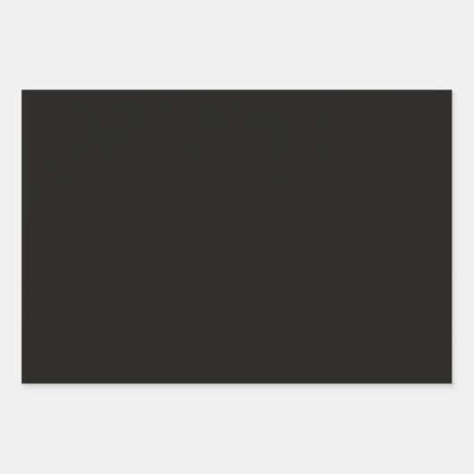 プレーンメタルスパイダースモークブラックシェード3トーン ラッピングペーパーシート (正面)