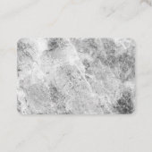 プレーンモダンエレガントプロフェッショナルグレーウォール 名刺 (裏面)