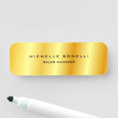 プレーンモダンカスタムプロフェッショナル名の位置 名札 (インサイチュ)