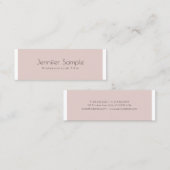 プレーンモダンクリエイティブデザイングラマートレンディー スキニー名刺 (正面/裏面)