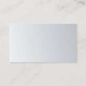 プレーンモダンスタイリッシュプロフェッショナルのトレンドをクリーン 名刺 (裏面)