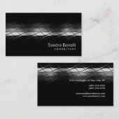 プレーンモダンプロフェッショナルコンサルタントの名刺 名刺 (正面/裏面)