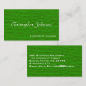 プレーンモダンプロフェッショナル標準名刺 名刺 (正面/裏面)