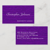 プレーンモダンプロフェッショナル標準名刺 名刺 (正面/裏面)