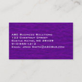 プレーンモダンプロフェッショナル標準名刺 名刺 (裏面)