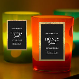 プレーンモダンミニマルスタイルホイル縁どロンドル フードラベル