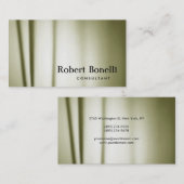 プレーンモダン・コンサルタント・ビジネス・カード 名刺 (正面/裏面)