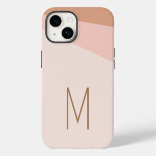 プレーンモノグラムのモダンイニシャルのケースメイト Case-Mate iPhone 14ケース