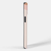 プレーンモノグラムのモダンイニシャルスクリプト Case-Mate iPhoneケース (裏面 / 右)