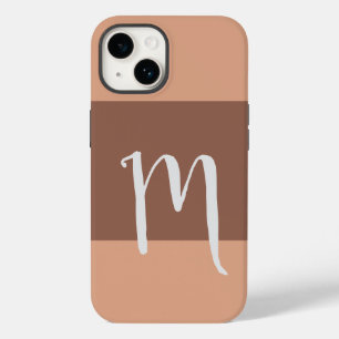 プレーンモノグラムのモダンイニシャルパステル Case-Mate iPhone 14ケース