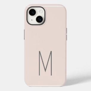 プレーンモノグラムのモダンイニシャル Case-Mate iPhone 14ケース