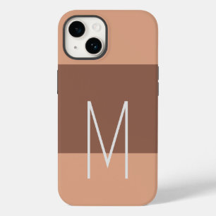 プレーンモノグラムのモダンイニシャル Case-Mate iPhone 14ケース