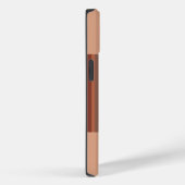 プレーンモノグラムのモダンイニシャル Case-Mate iPhoneケース (裏面 / 右)