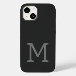 プレーンモノグラムのモダンイニシャル Case-Mate iPhone 14ケース
