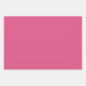 プレーンラズベリーファンダンゴダークピンクシェード3トーン ラッピングペーパーシート (正面2)