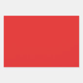 プレーンラヴァリバプールラストレッドシェード3トーン ラッピングペーパーシート (正面3)