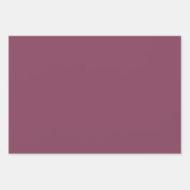 プレーンルビープラムボイセンベリーパープルシェード3トーン ラッピングペーパーシート